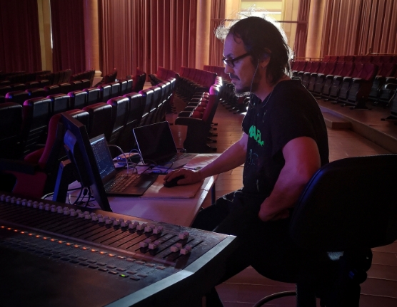 Técnico de sonido de Indigo Teatro